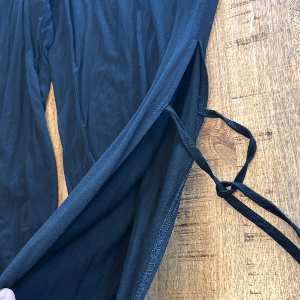 Black Drawstring Pants - image 5